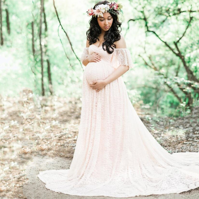 Maternity Wear - Alat peraga fotografi bersalin gaun pernikahan