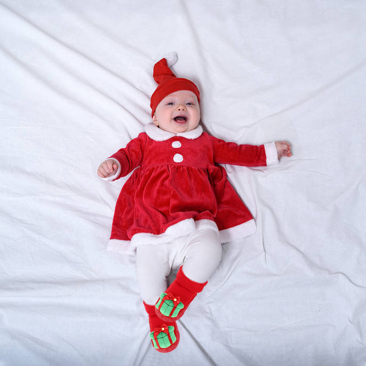 1 Pasang Kaus Kaki Lantai Anti - Unisex Baby Socks Non Slip ulasan dan harga