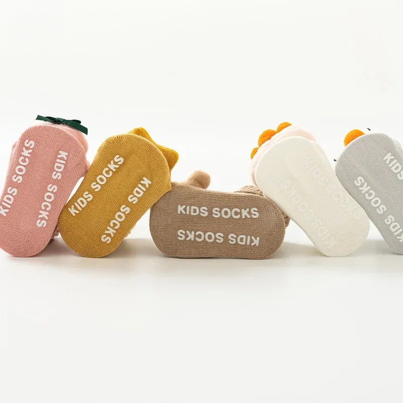 Kaus Kaki Boneka Kartun Lucu H - Unisex Baby Socks Non Slip ulasan dan harga