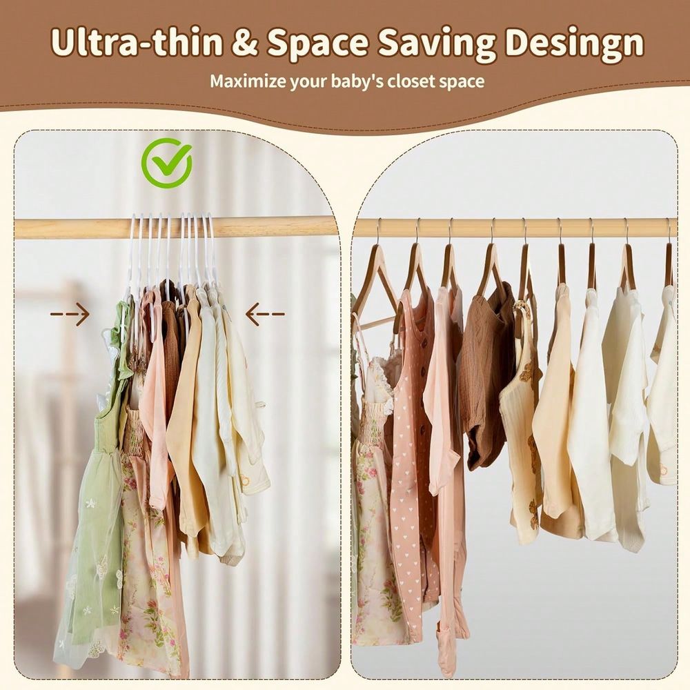 70 100 Pak Gantungan Baju Anak - Baby Clothes ulasan dan harga
