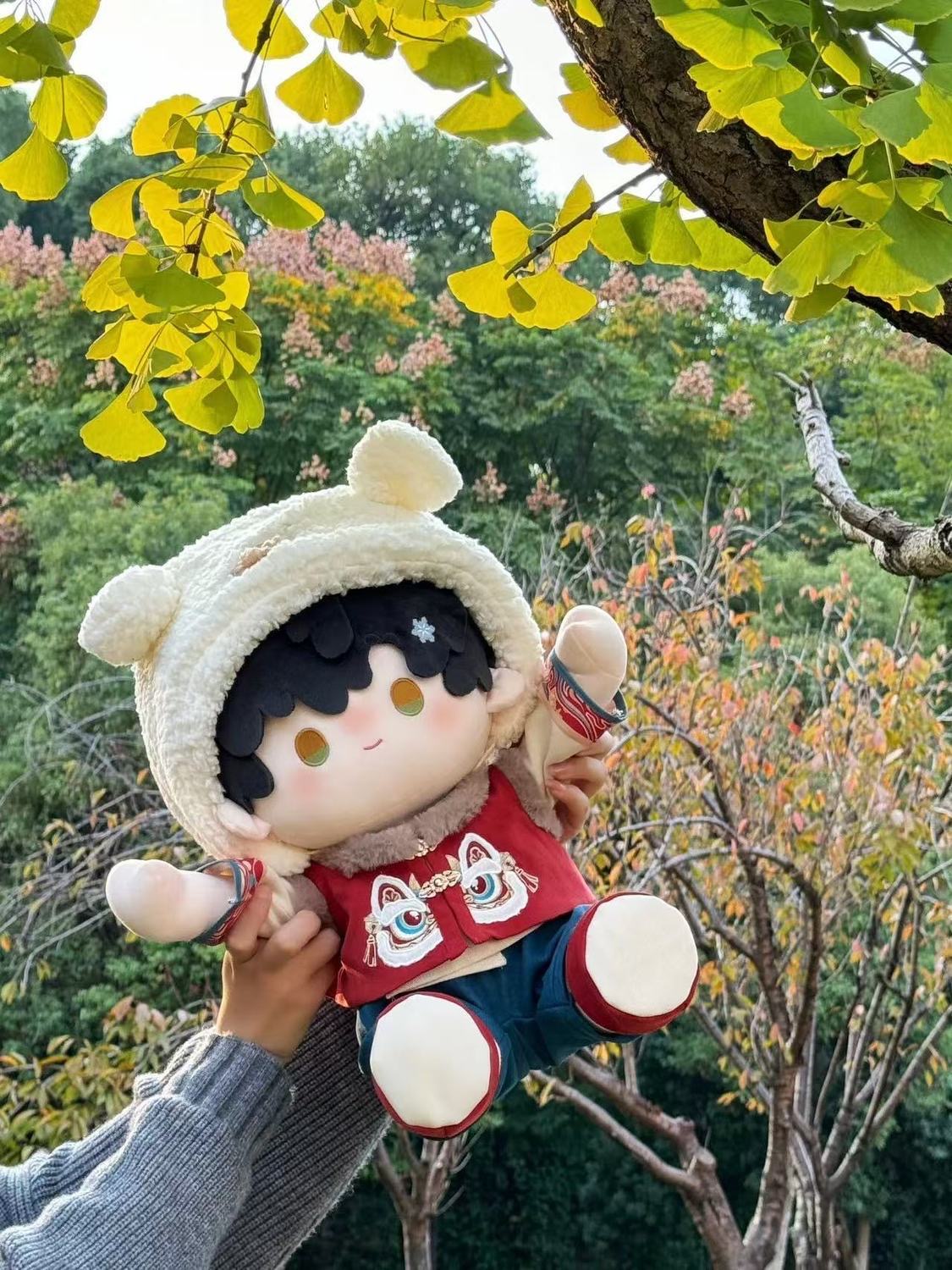 Boneka 40cm dengan pakaian Tah - Baby Clothes ulasan dan harga